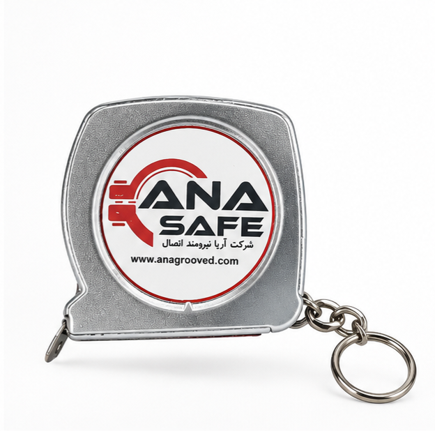 متر گروود ANA SAFE برای اندازه گیری قطر شیار لوله متر اندازه گیری گروود مطابق استاندارد AWWA C606 متر گروود مخصوص کنترل ابعاد شیار لوله متر اندازه گیری اتصالات گروود و شیار لوله متر گروود صنعتی برای سیستم های اطفای حریق Grooved Pipe Measuring Tape ANA SAFE متر کنترل قطر خارجی لوله گروود ابزار اندازه گیری شیار لوله گروود متر بازرسی شیار لوله برای نصب اتصالات گروود متر اندازه گیری لوله شیاردار Grooved Pipe Tape